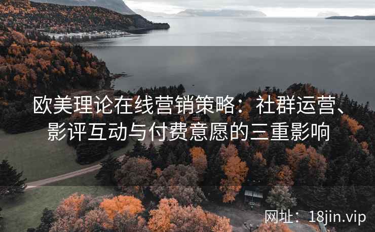 欧美理论在线营销策略：社群运营、影评互动与付费意愿的三重影响