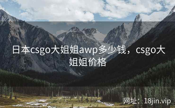 日本csgo大姐姐awp多少钱，csgo大姐姐价格